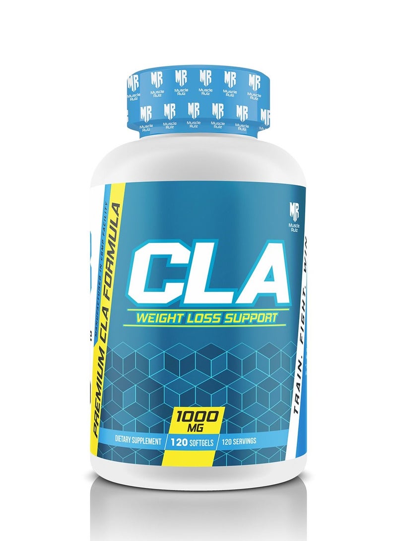 Muscle Rulz CLA 1000 mg 120 Softgels - Image 2